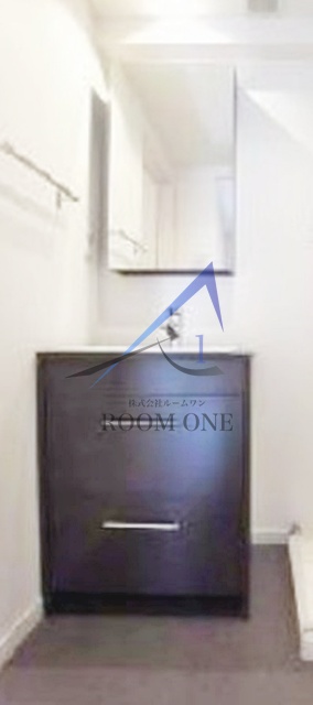 洗面設備　洗面台です。