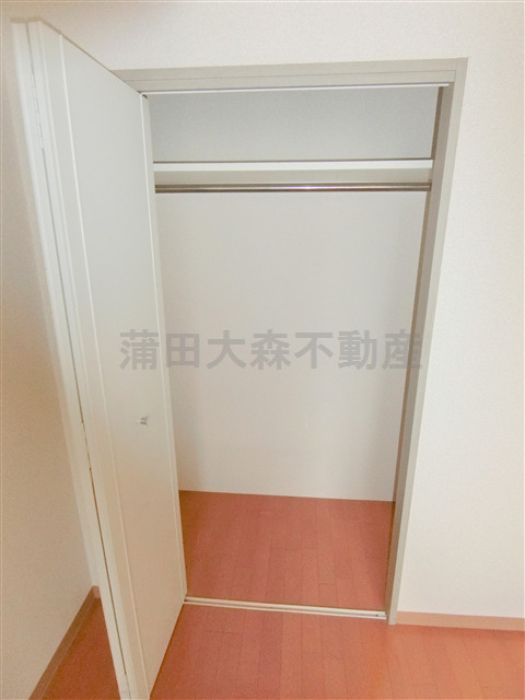 収納　洋室5.7帖の収納　クローゼット