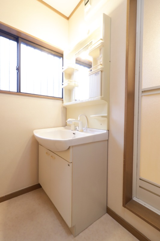 洗面設備　図面と現状に相違がある場合には現状を優先