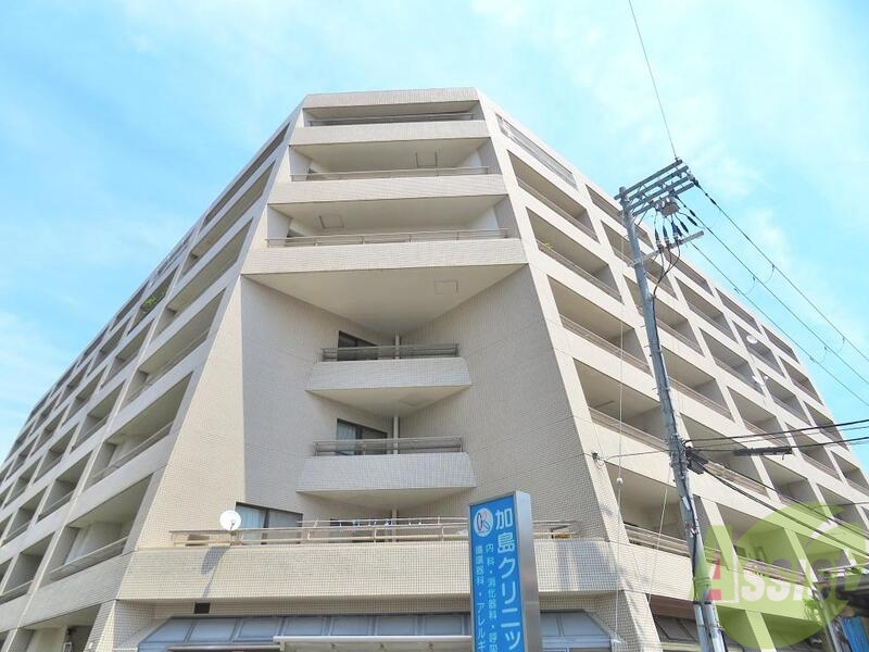 建物外観　西淀川区御幣島３丁目。グランドールサンパティオ。