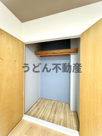 収納　うどん県のお部屋探しはうどん不動産へ うどんちゃんとLINE