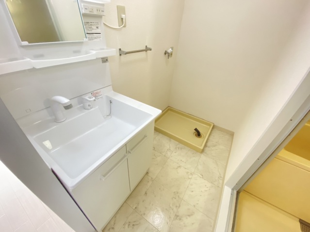 洗面設備　同タイプの別部屋写真です。
