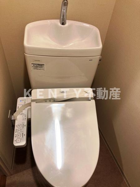 トイレ　トイレもきれいです