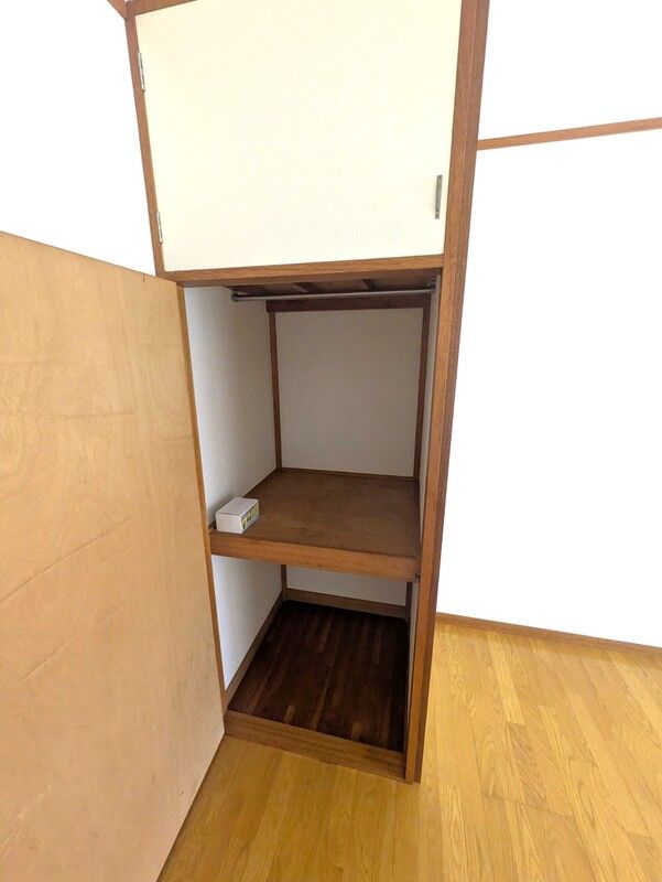 収納　収納付きでお部屋もすっきり