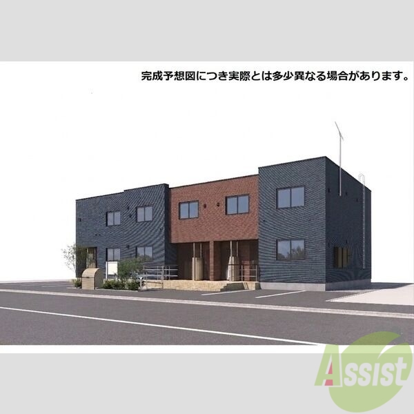 建物外観　札幌市北区太平９条「エテルナ１」