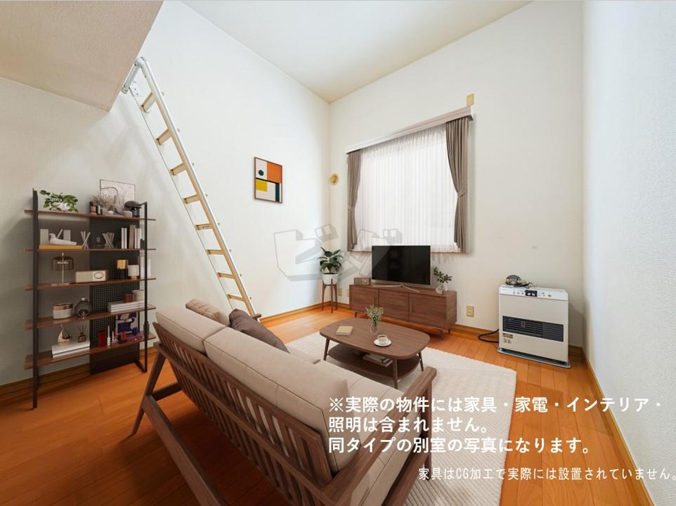 居室・リビング　※モデルルームにつき引き渡し時とは異なる場合があります。