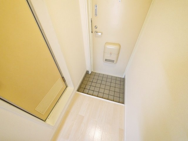 玄関　明るい玄関です