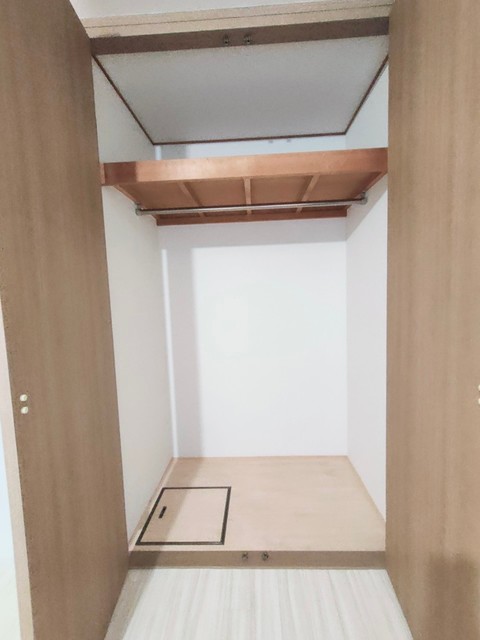 収納　ウォークインクローゼットへ変更予定です