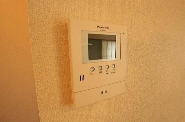 セキュリティ　モニター付きインターホンです