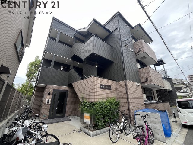 建物外観　オートロック付きでセキュリティ安心です♪