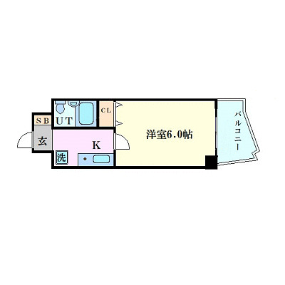 エスリード野田駅前の間取り写真
