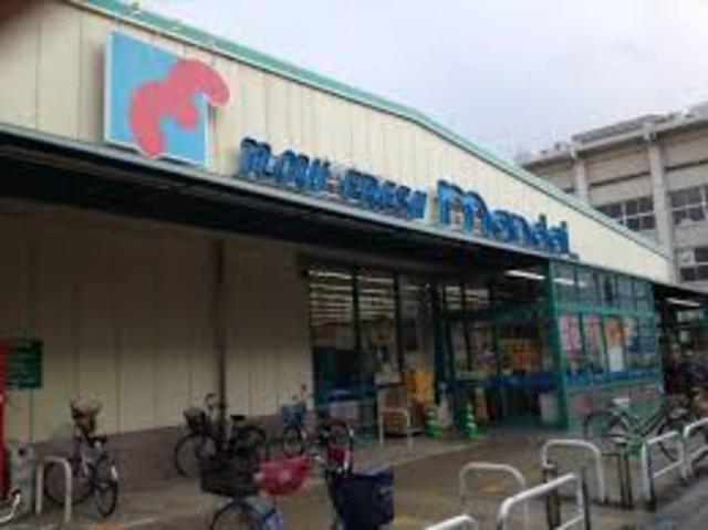 スーパー　万代矢田店（スーパー）まで468m