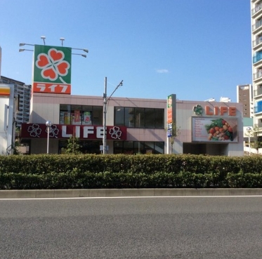 スーパー　ライフ亀戸店（スーパー）まで278m