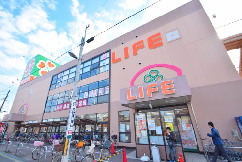 スーパー　ライフ杭全店（スーパー）まで485m