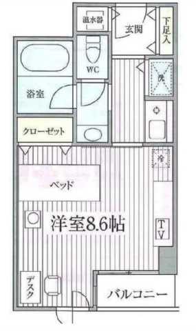 コンフォート荻窪の間取り写真