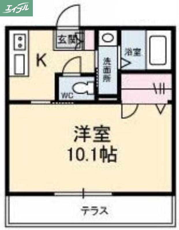 シャーメゾン島田本町の間取り写真