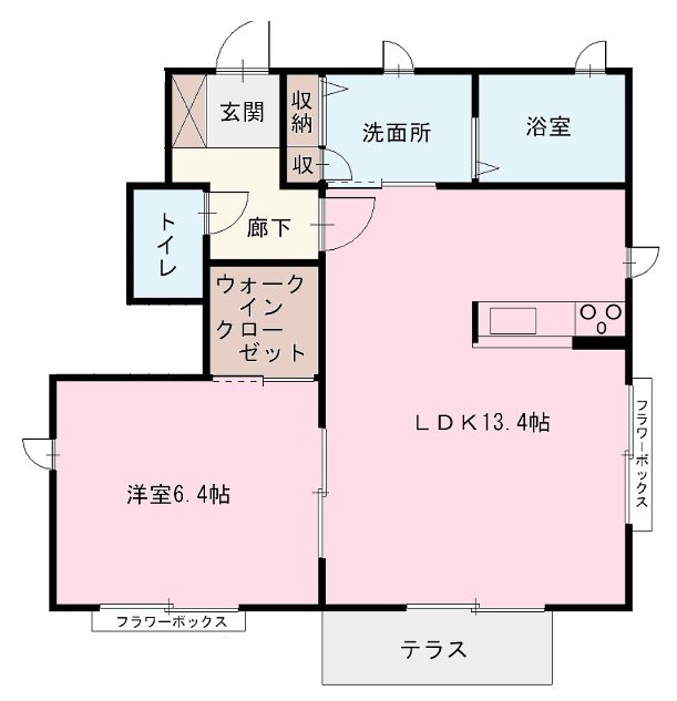 フォルトーナの間取り写真