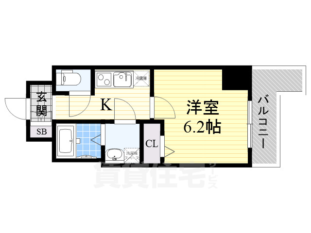 レジュールアッシュPREMIUM TWIN-1の間取り写真