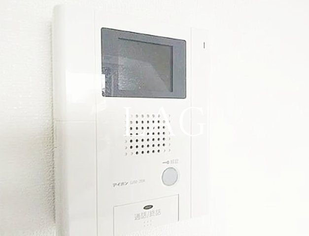 セキュリティ　モニター付きインターホンです。