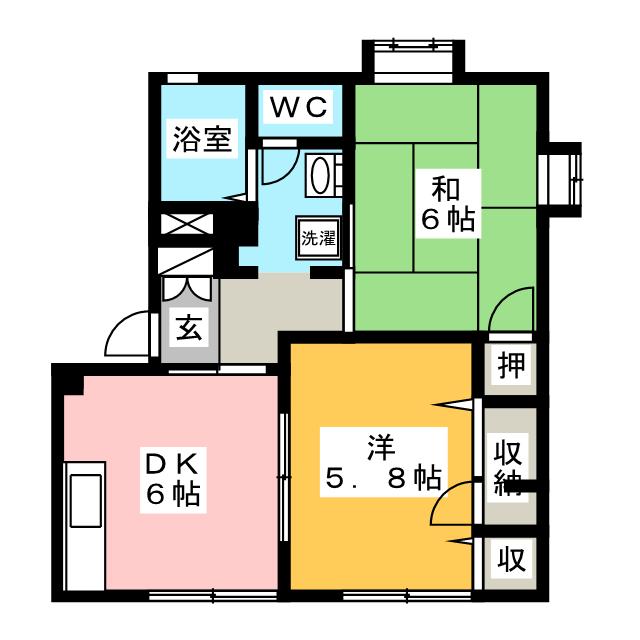 ベラーノの間取り写真