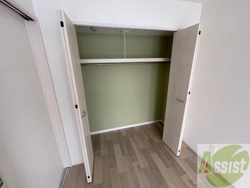 収納　収納もバッチリあるのでお部屋が片付きますよ！