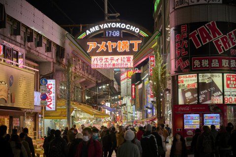 その他　アメ横（夜）01