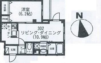 クリアハイムの間取り写真