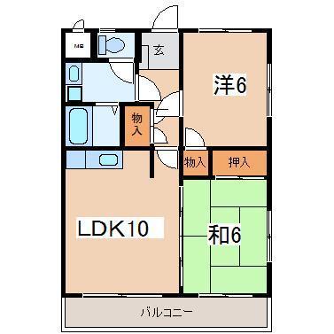VILLA M.1の間取り写真