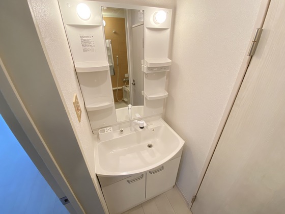 洗面設備　※他の号室のお部屋になります。