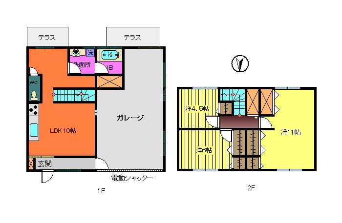Resolve緑町8号棟の間取り写真