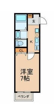 キャメル津田沼IIの間取り写真