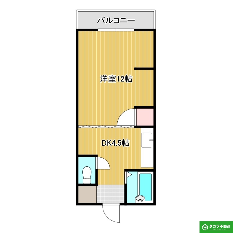 スカイライフ金池の間取り写真