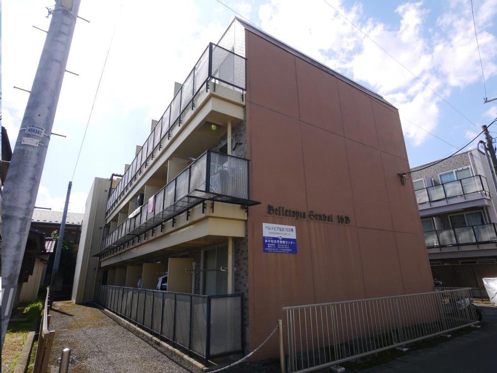 ベルトピア仙台16B棟の外観写真