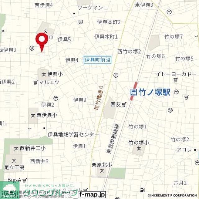 ペンション竹ノ塚の外観写真