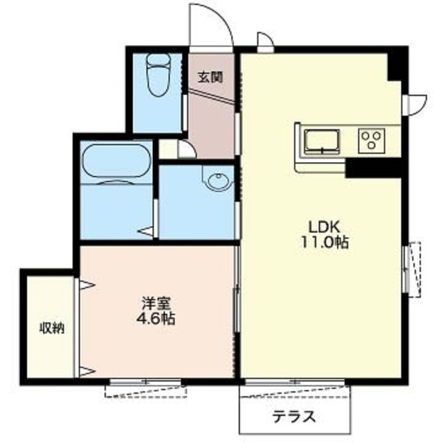 Refisia TAKATAの間取り写真