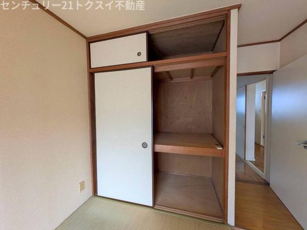 収納　同物件、別室の写真です。
