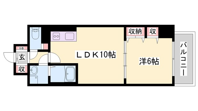 MISTRAL栗山の間取り写真