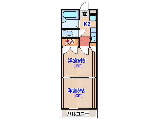 アーバンハイツ百合ヶ丘の間取り写真