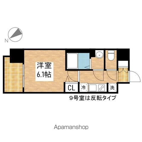 アステリ鶴舞トゥリアの間取り写真
