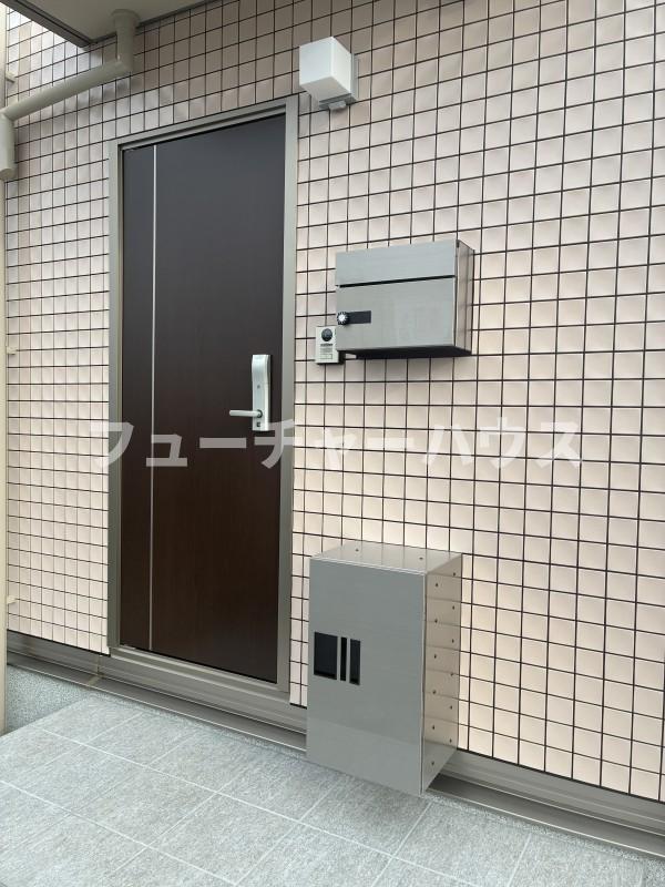 玄関　落ち着いた玄関です
