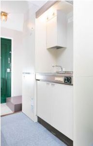 キッチン　同じ建物の別のお部屋の写真です。