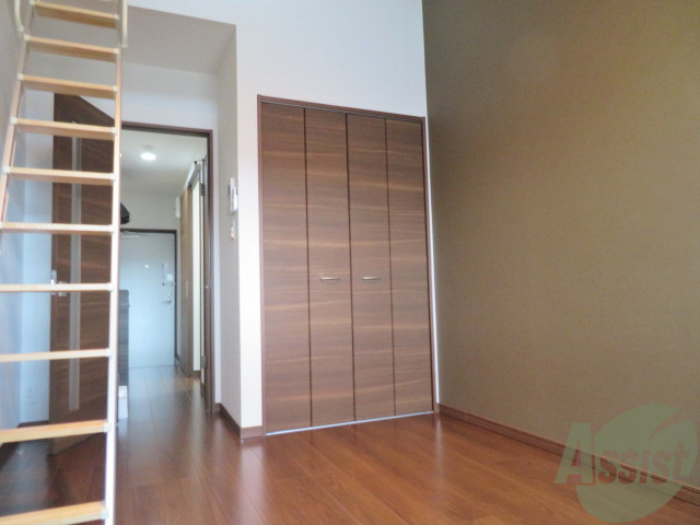 収納　ここに収納があります。収納があると部屋が広く使えます。