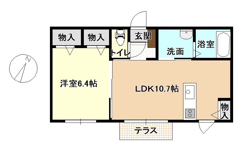 グリーンヒルズの間取り