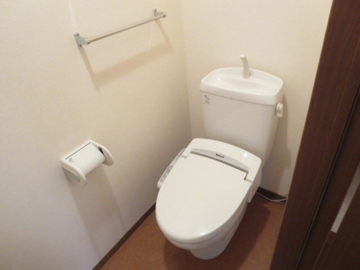 ＪＲ身延線 南甲府駅 徒歩24分 2階建 築22年のトイレ写真