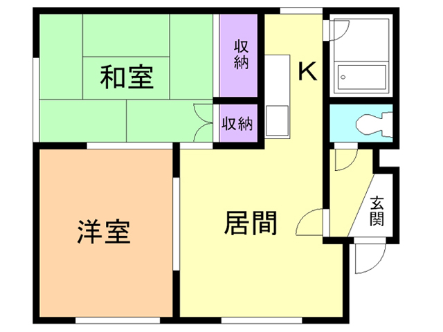 耐雪大洋マンション１号の間取り