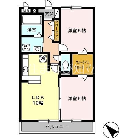 プラムビレッジの間取り