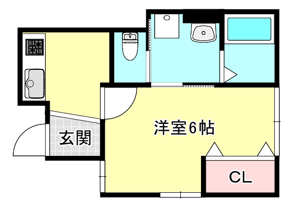 リープラス浜の宮の間取り