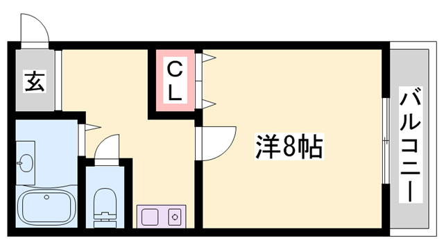 ルーキー東条マンションの間取り