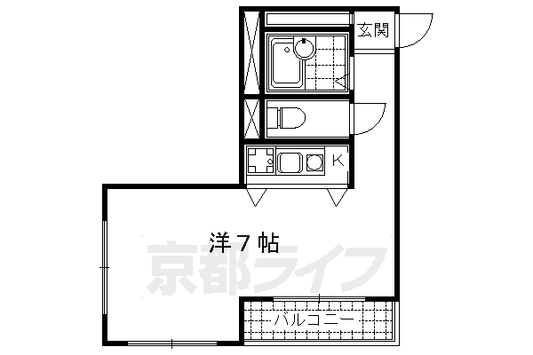 クリーンリビング四条大宮の間取り