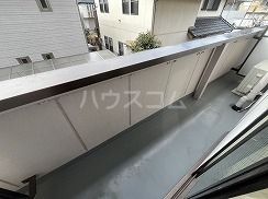 【名古屋市千種区日和町のマンションのバルコニー】